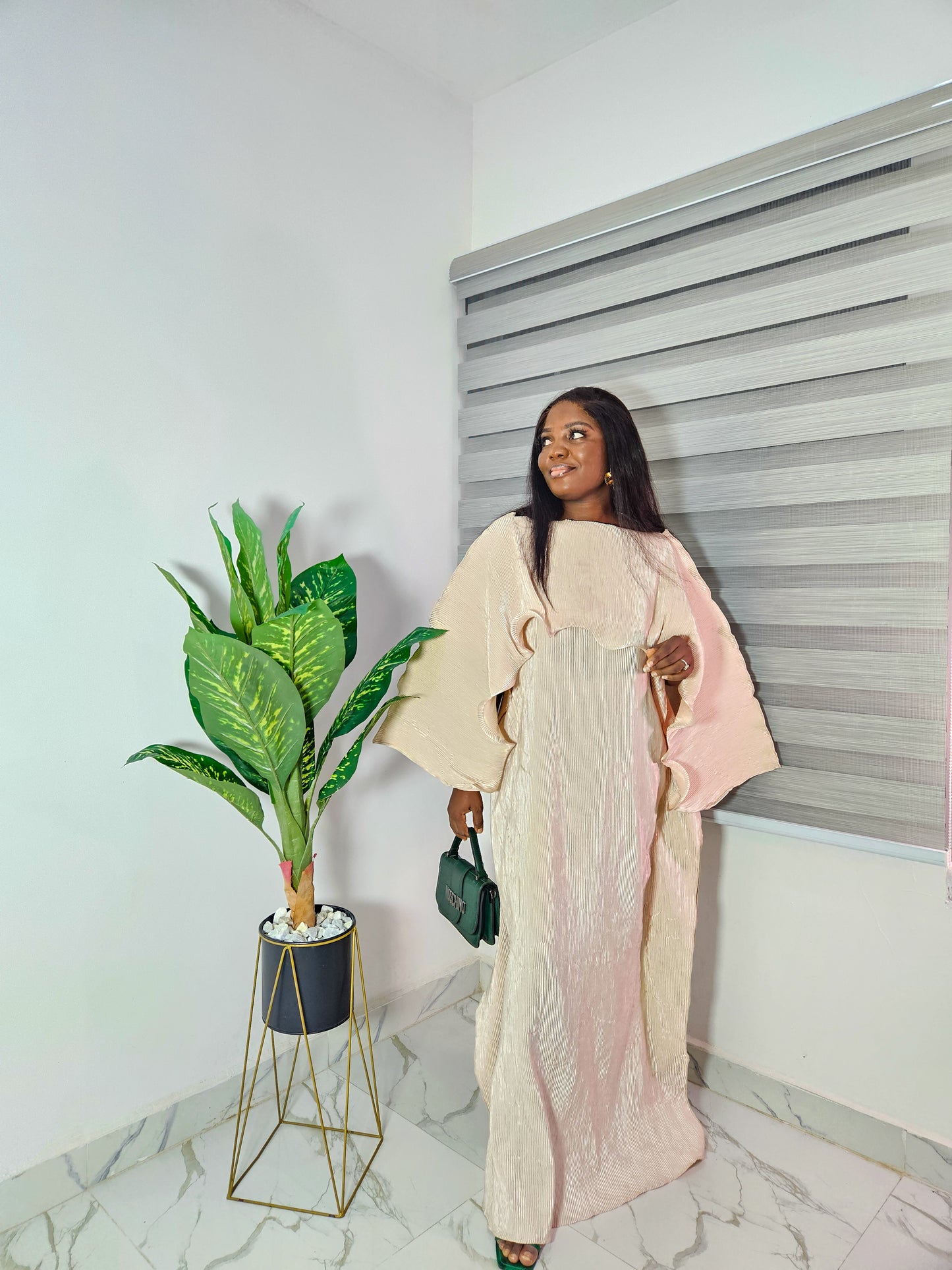 ABIMBOLA Boubou in Cream